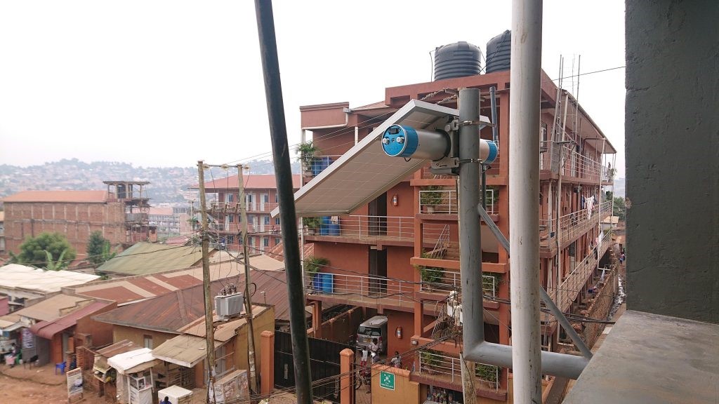 Deployment of metro eduroam in Uganda. Credits to RENU.